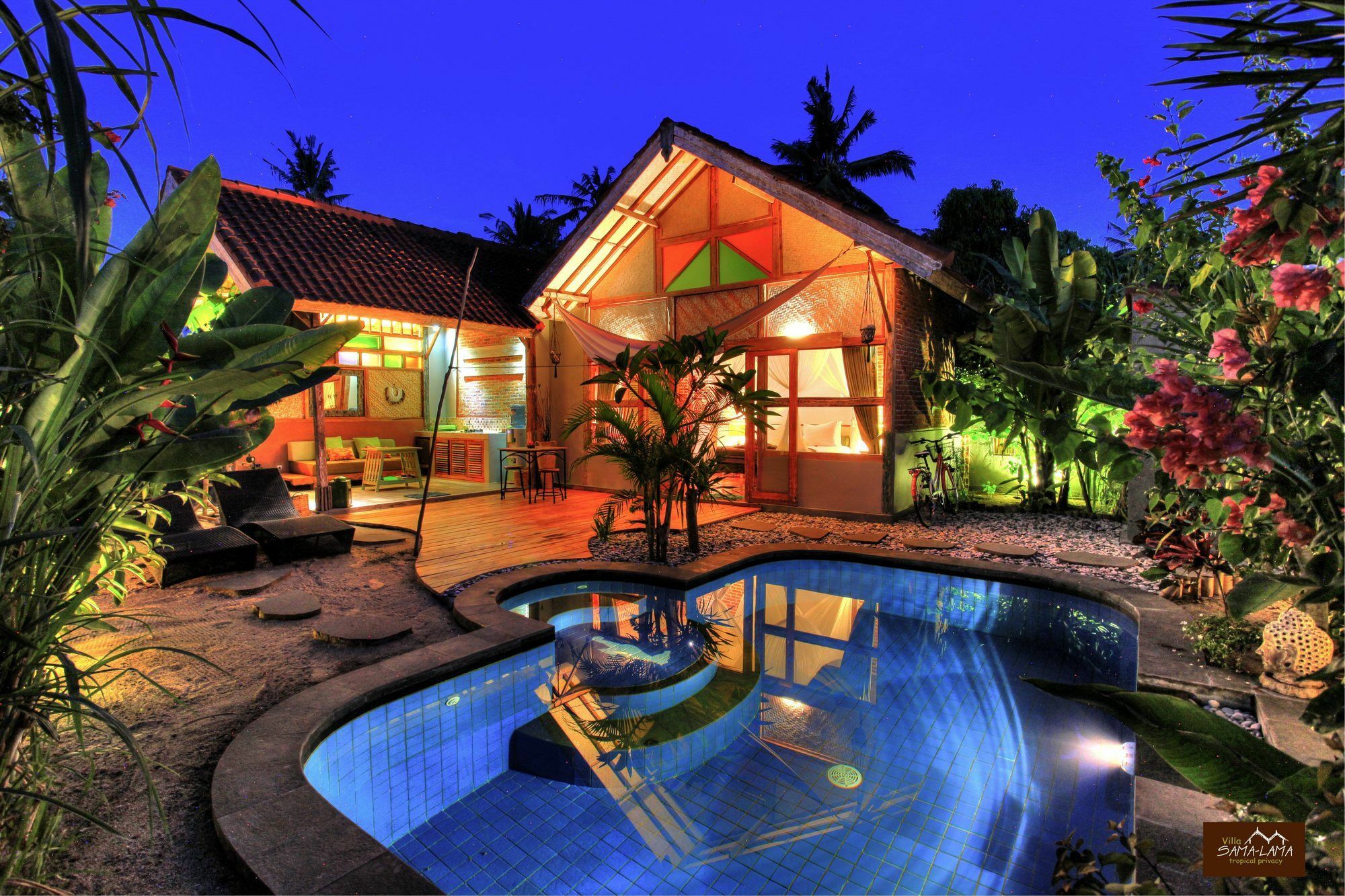 Villas Samalama Gili Air Exterior photo